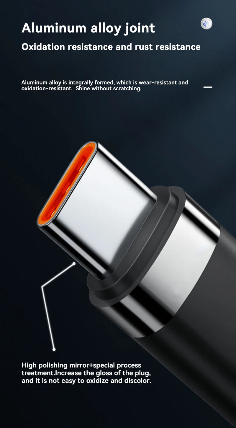 Xiaomi 120W Fast Charger USB C Cable for Quick Charging - Smarsty