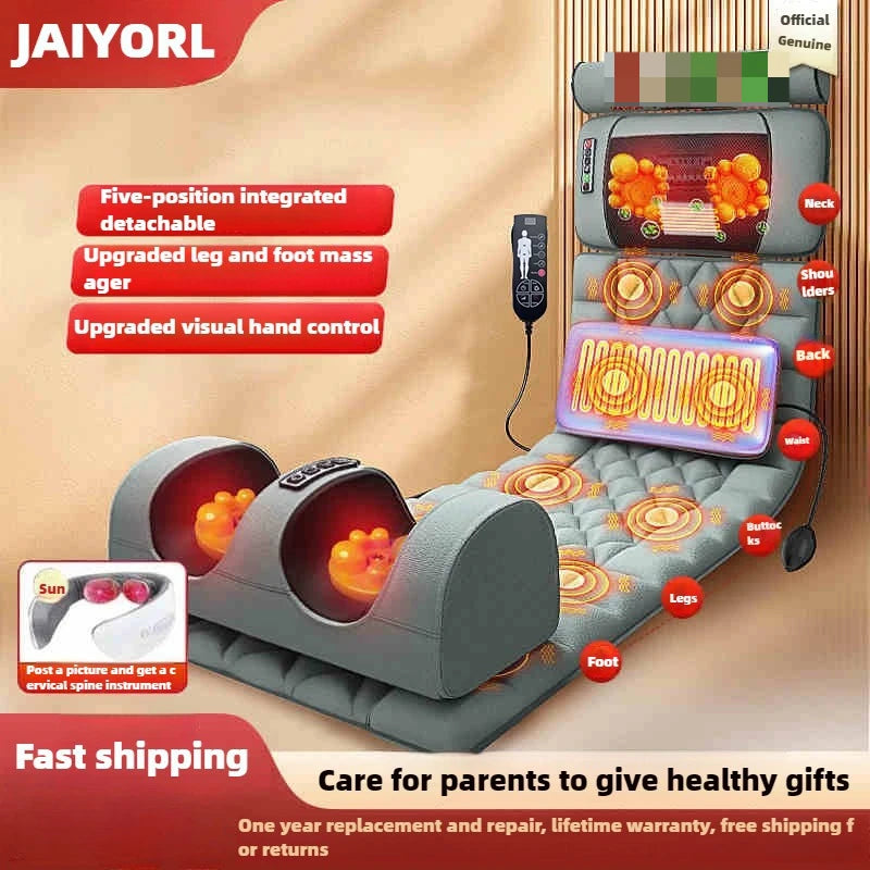 Electric Full Body Massage Mattress With Heating Comfort - Smarsty