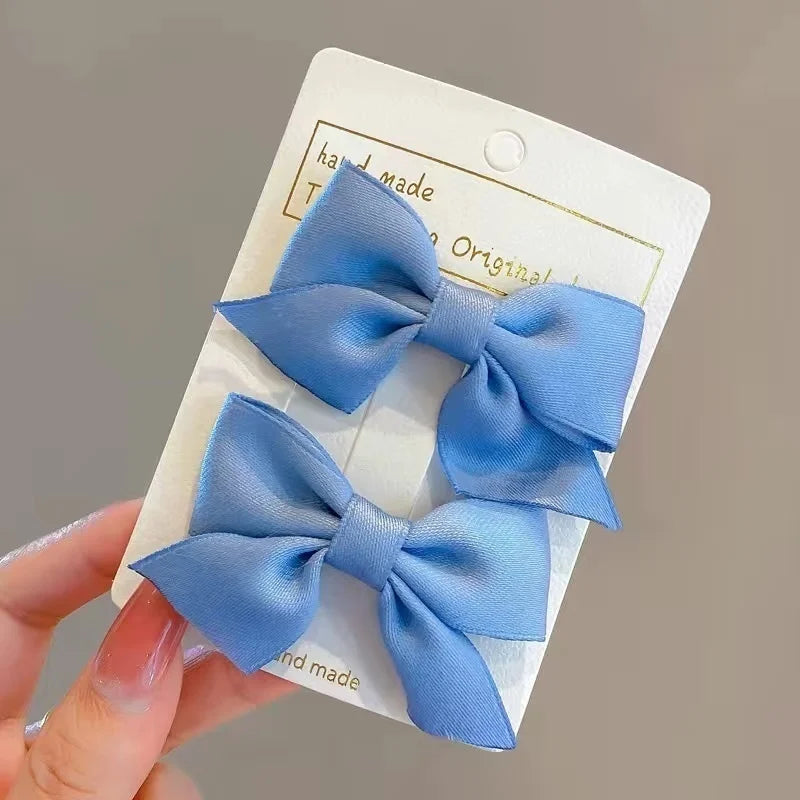 Cute Bow Hair Clips For Girls Secure Summer Accessories - Smarsty