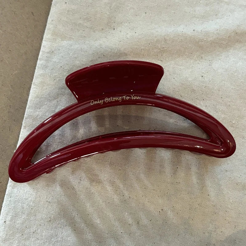 Large Gold Label Shark Clip Hair Claw Secure Updo For Women - Smarsty