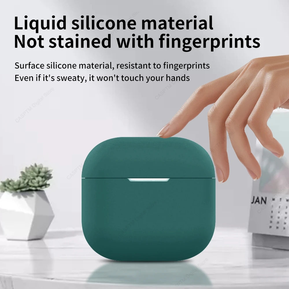 2024 Silicone Protective Case For Apple AirPods 4 - Smarsty