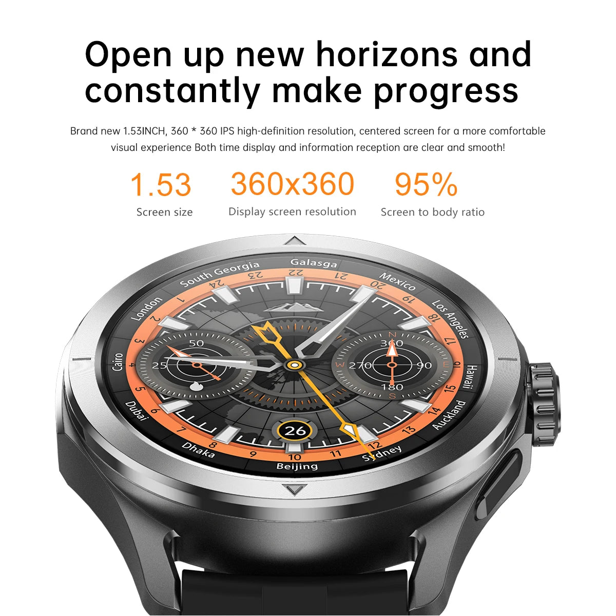 Xiaomi S4 Ultra Smart Watch With GPS Waterproof Sports Features - Smarsty