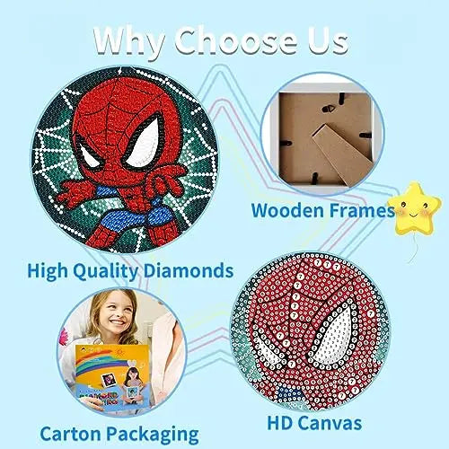Cartoon Diamond Art Painting Kit for Kids - Smarsty