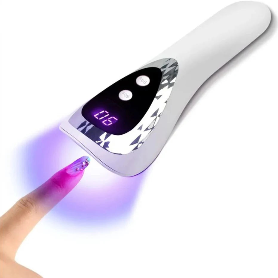 Handheld UV LED Nail Dryer Mini Rechargeable Lamp - Smarsty