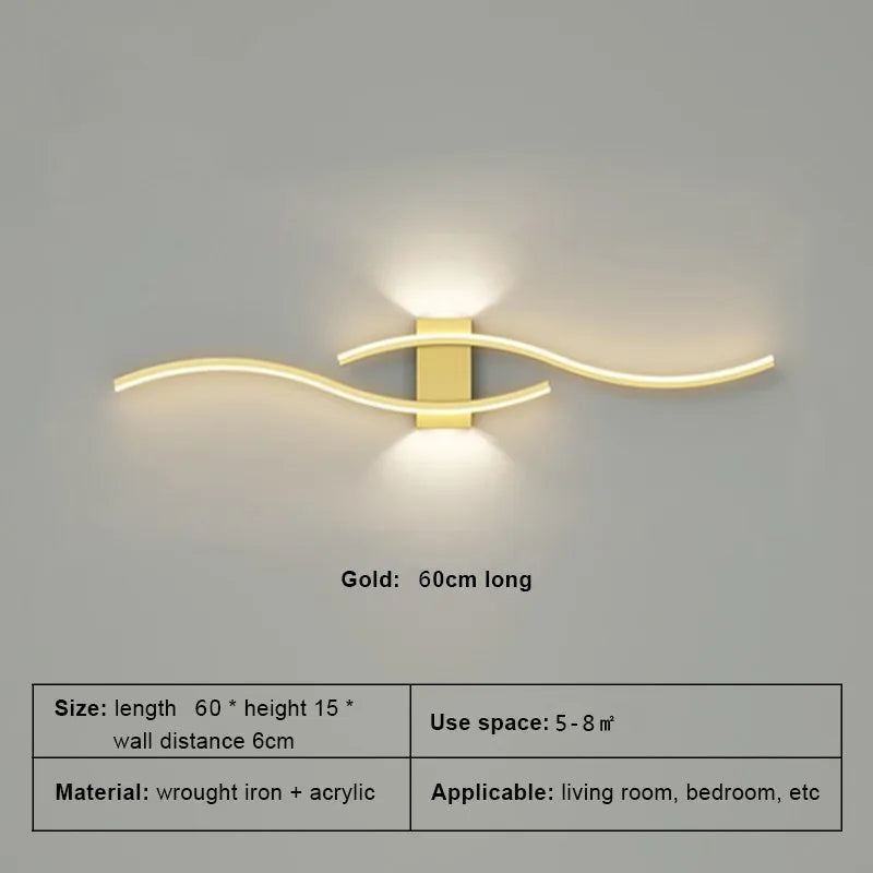 Minimalist LED Wall Lamp for Stylish Indoor Lighting - Smarsty