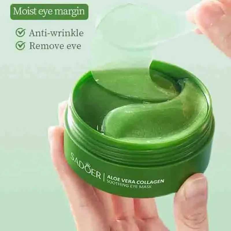 Aloe Vera Eye Masks for Dark Circles and Puffiness - Smarsty
