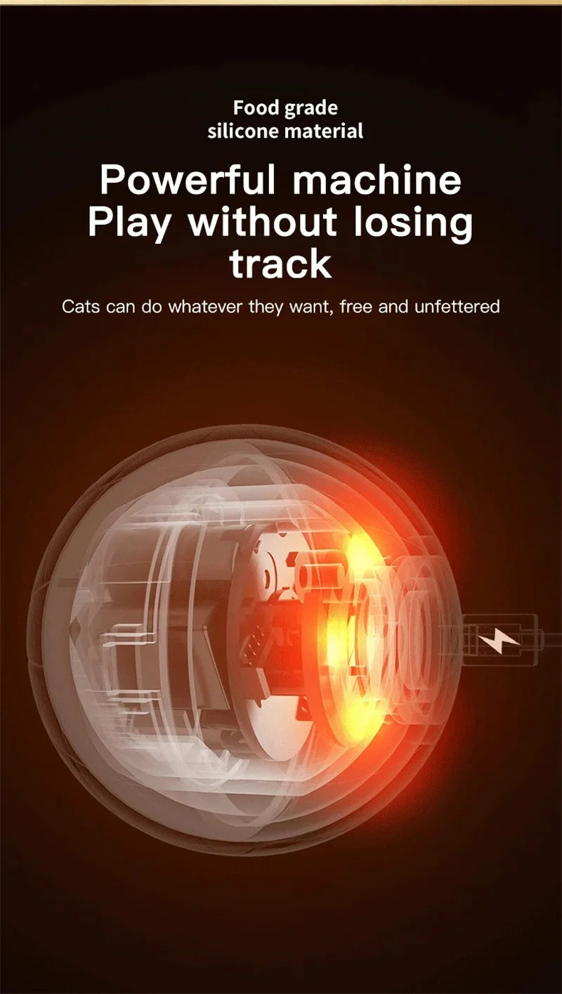 Interactive Electric Cat Ball Toy for Engaging Play - Smarsty