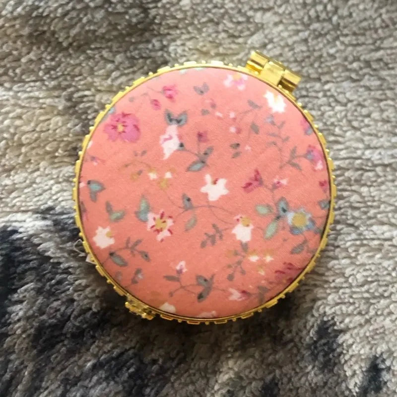Portable Floral Makeup Mirror for Women Gifts - Smarsty