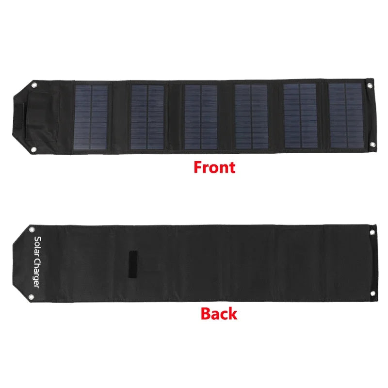 Foldable Solar Panel Charger for Outdoor Camping - Smarsty