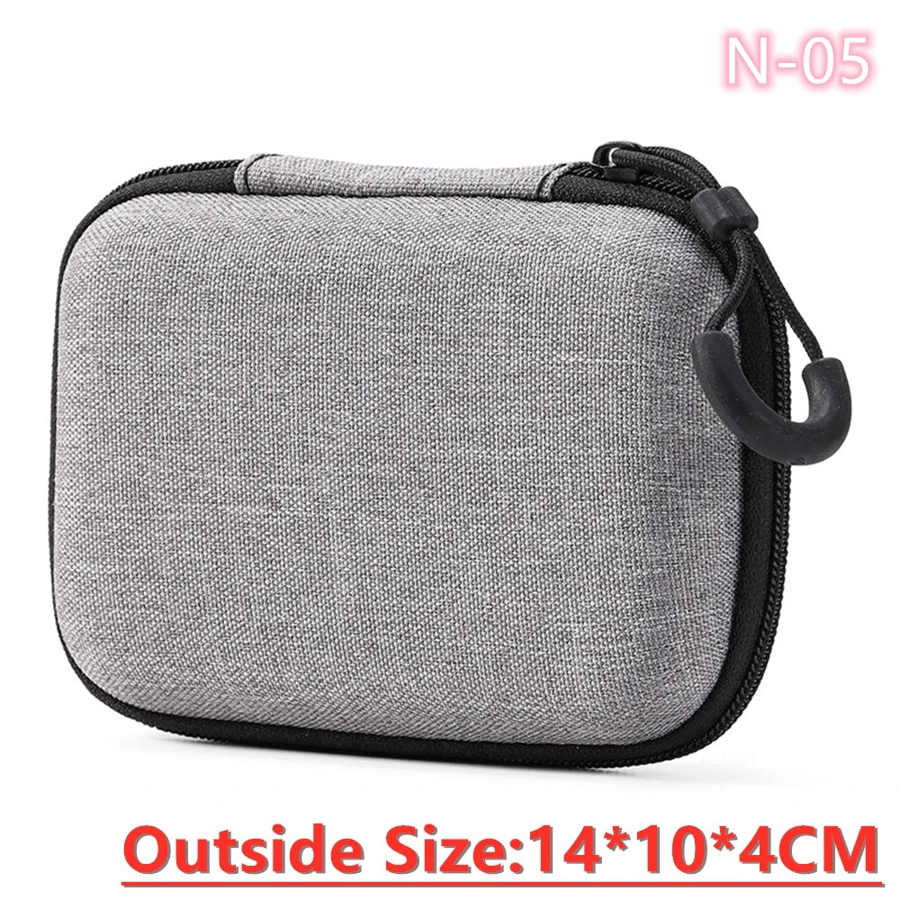 Portable Data Cable Organizer Bag for Travel - Smarsty