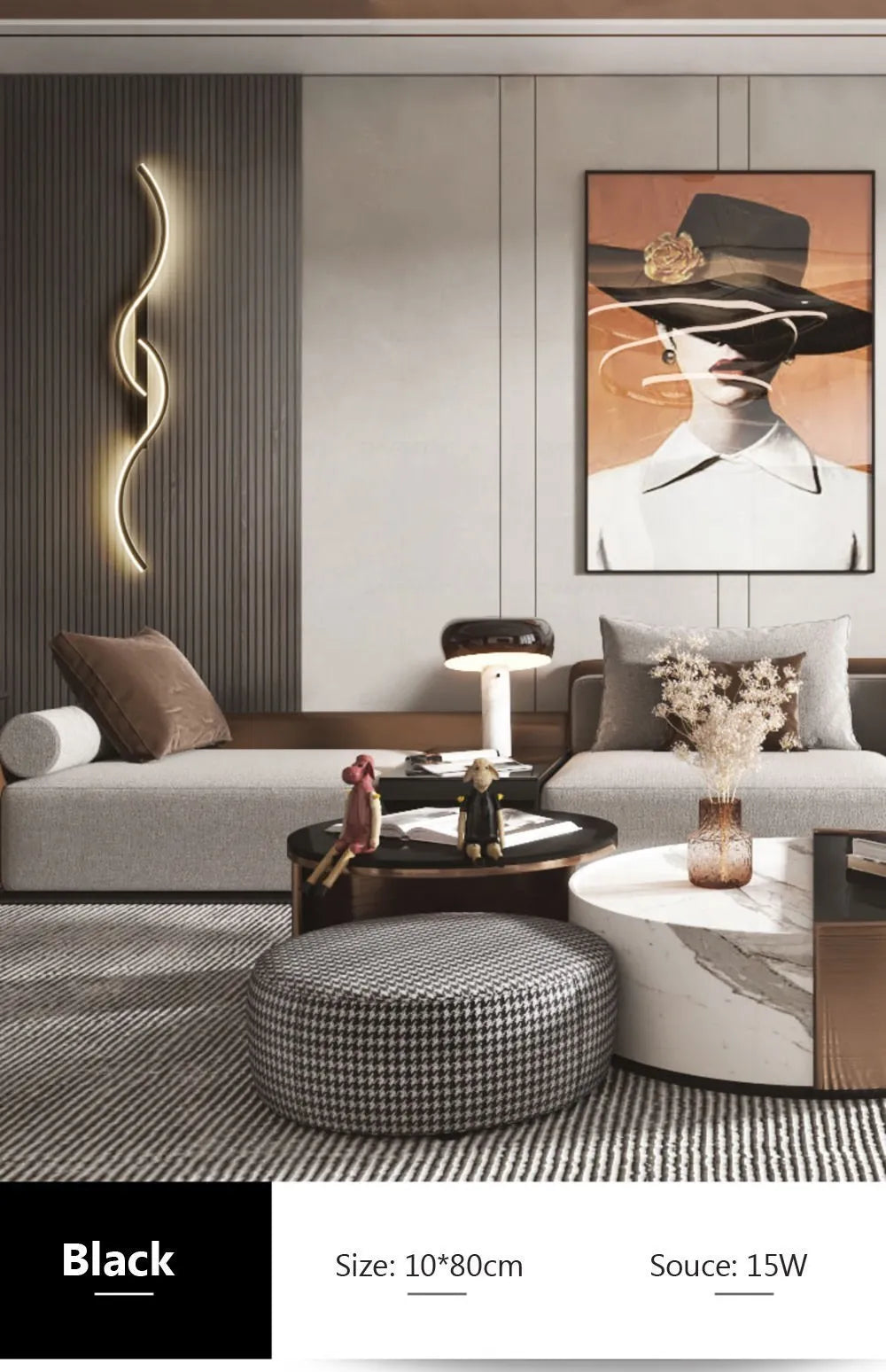 Modern LED Wall Lamp for Minimalist Home Lighting - Smarsty