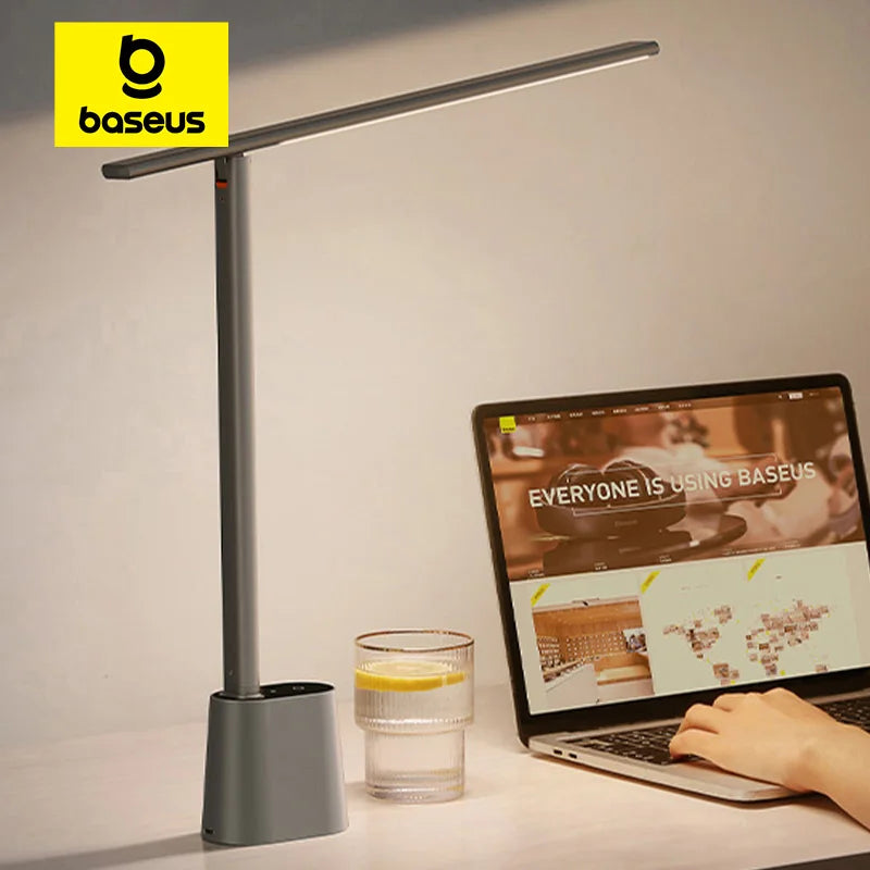 Baseus Dimmable LED Desk Lamp with Eye Protection - Smarsty
