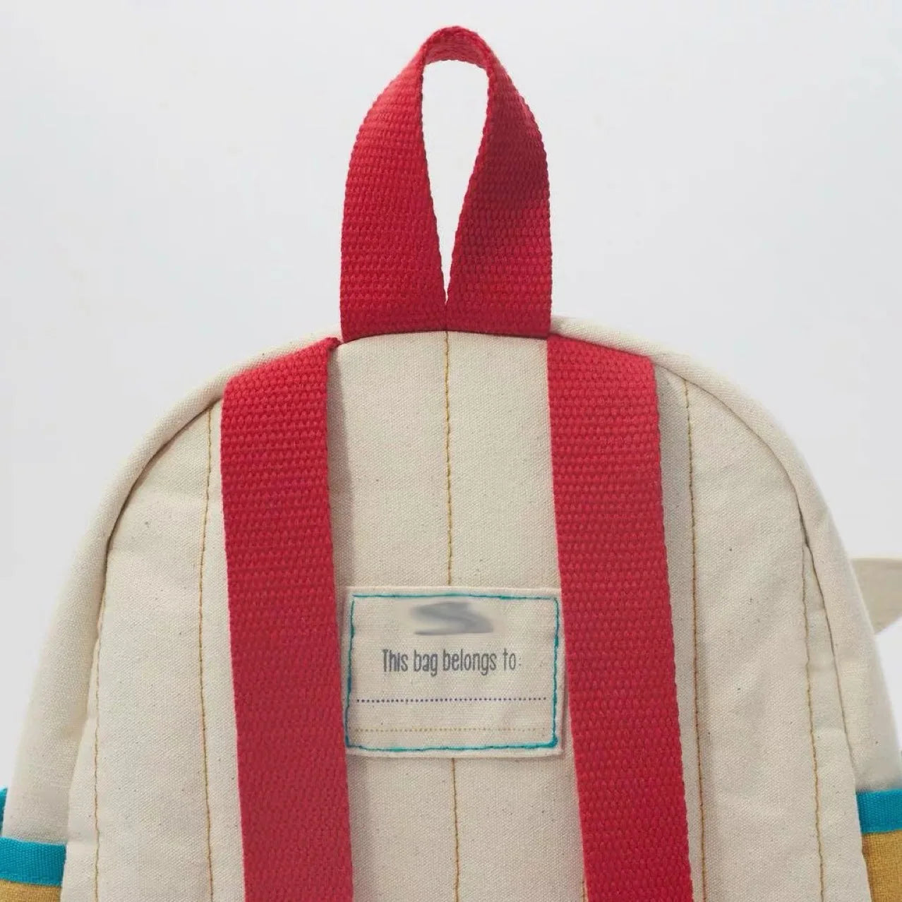 Geometric Canvas Kids Backpack Unisex School Bag For 4-6 - Smarsty