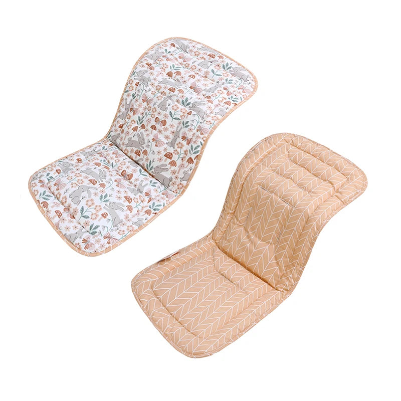 Comfortable Cotton Baby Stroller Pad Four Seasons General Soft Seat Cushion Child Cart Seat Mat Kids Pushchair Cushion For 0-27M by Smarsty