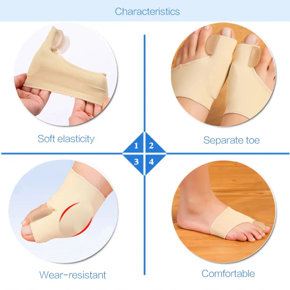 Toe Separator Bunion Corrector for Foot Pain Relief - Smarsty