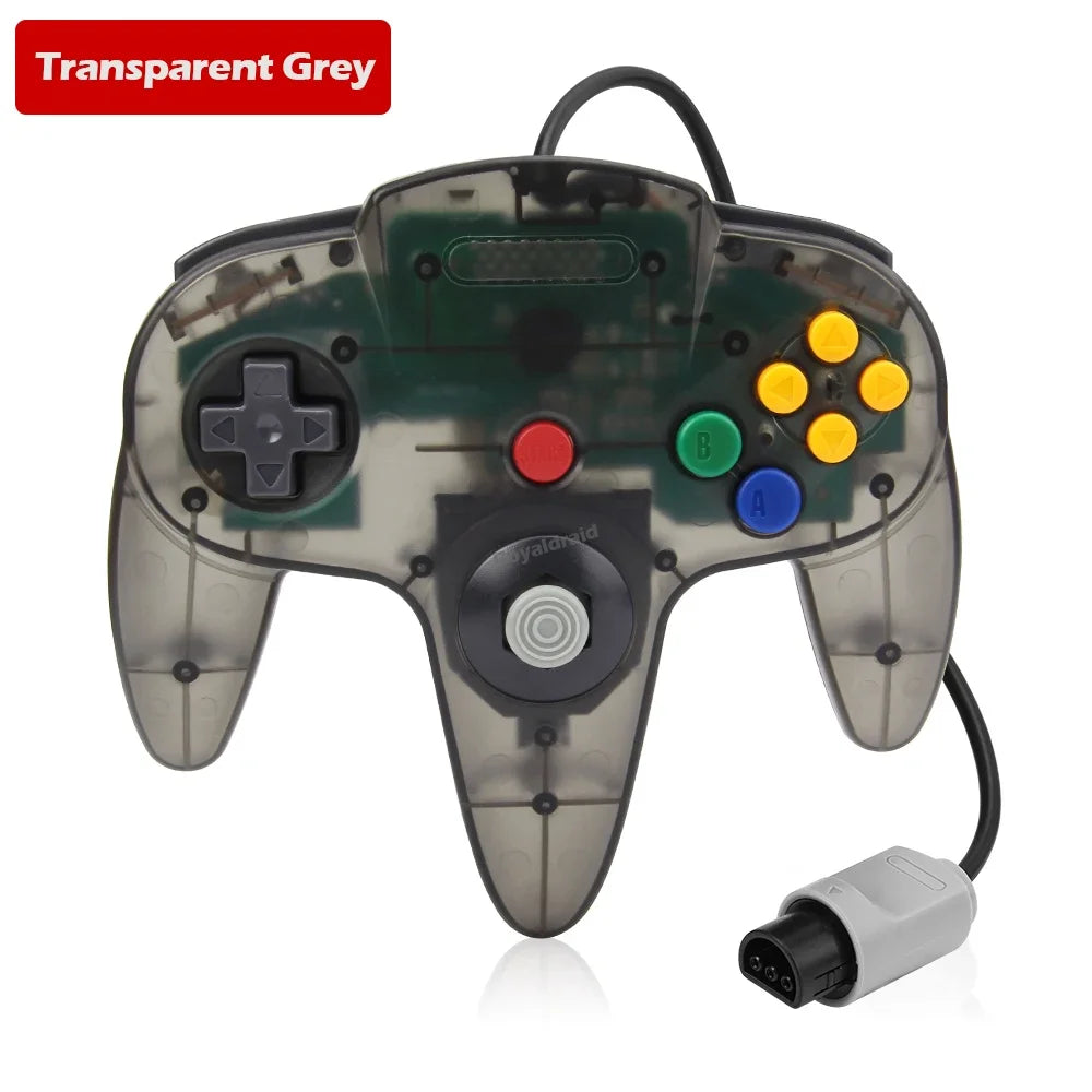 N64 Classic Wired Gamepad Controller With 8 Color Options - Smarsty