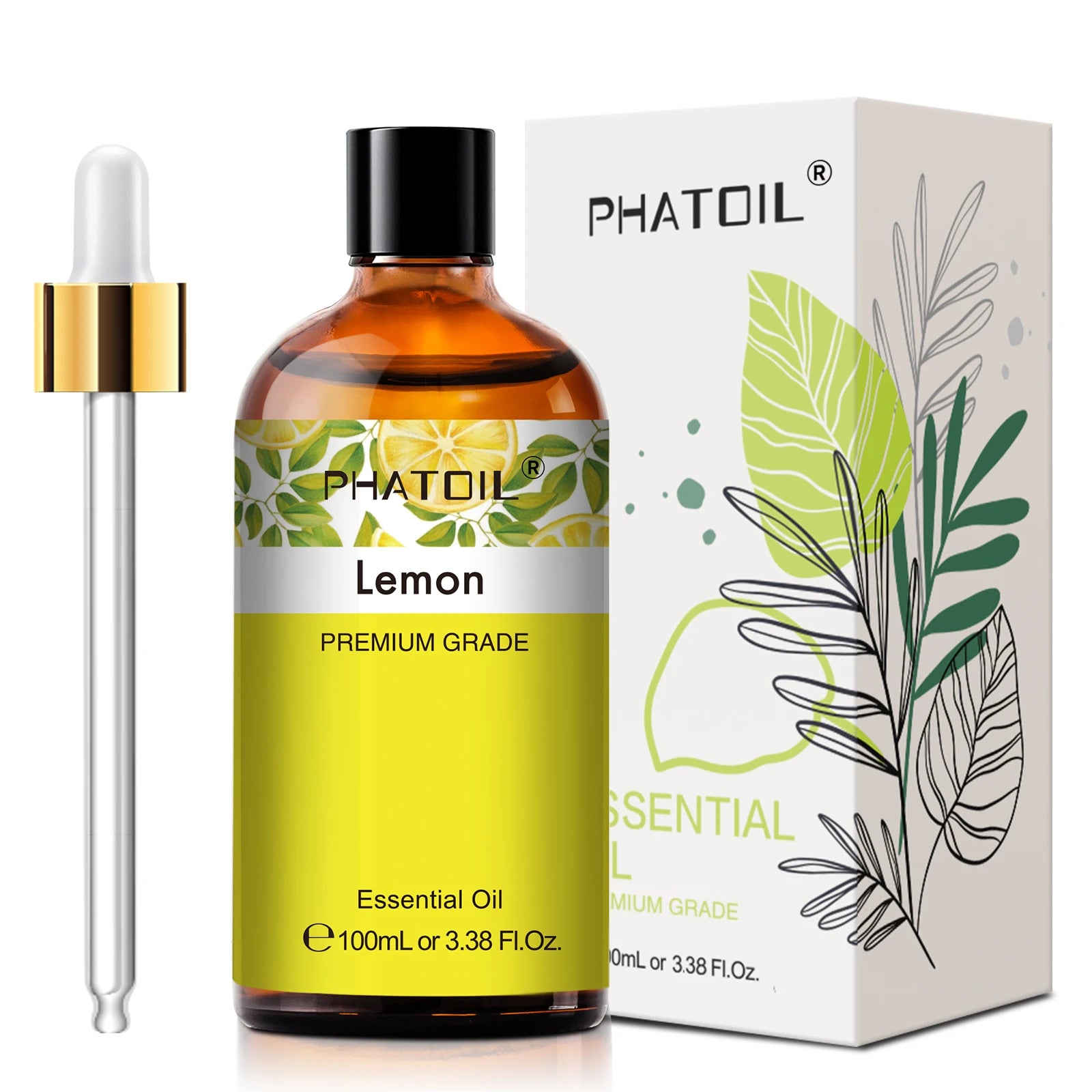 PHATOIL 100ml Essential Oil Set for Aromatherapy Diffusers - Smarsty