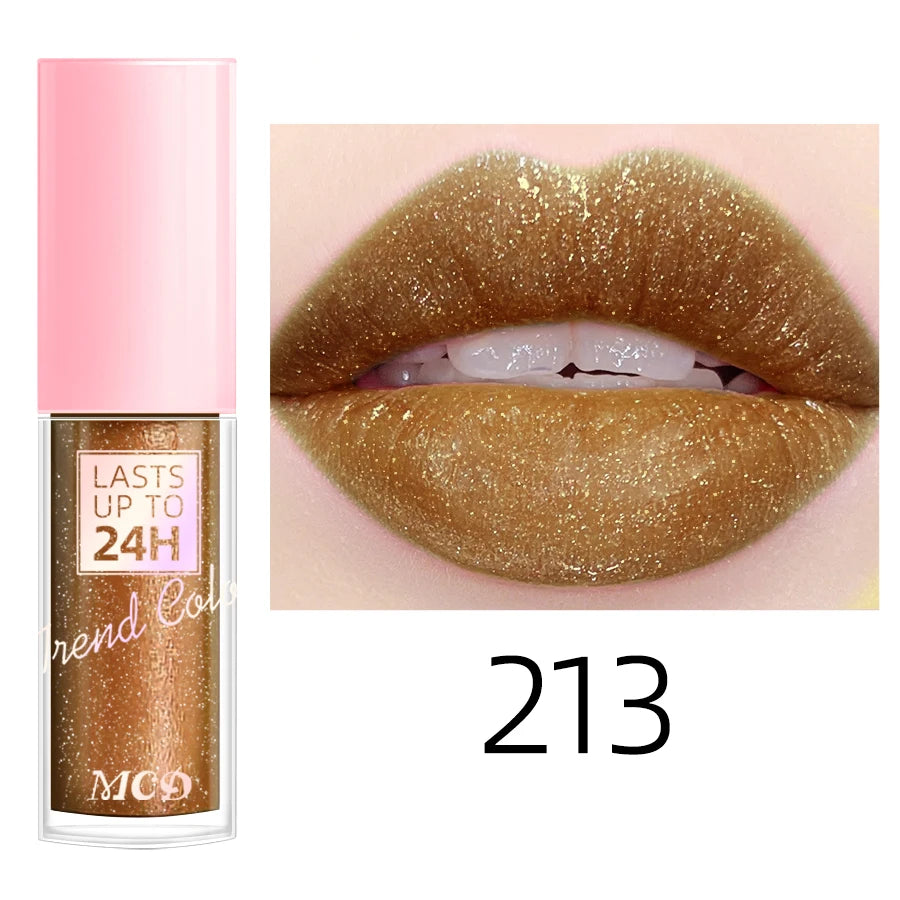 18 Colors Long Lasting Waterproof Lip Gloss Moisturizer - Smarsty
