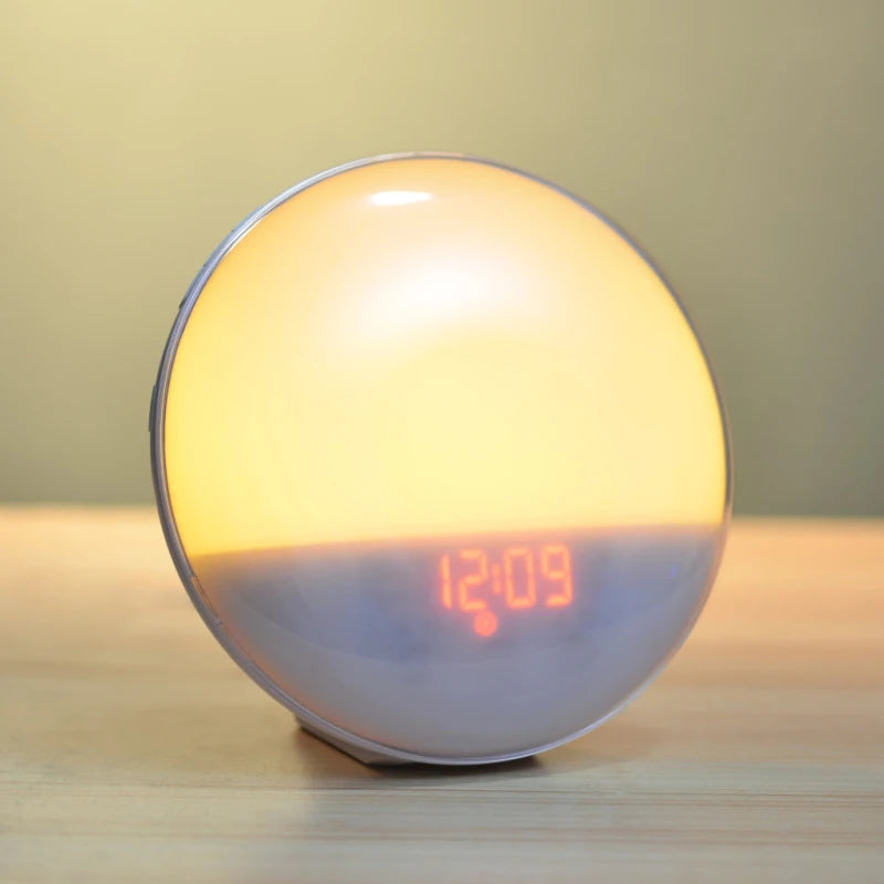 Wake Up Light Alarm Clock with Sunrise Simulation - Smarsty