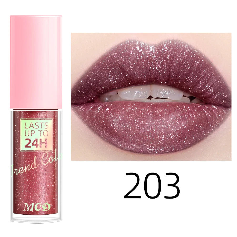 18 Colors Long Lasting Waterproof Lip Gloss Moisturizer - Smarsty