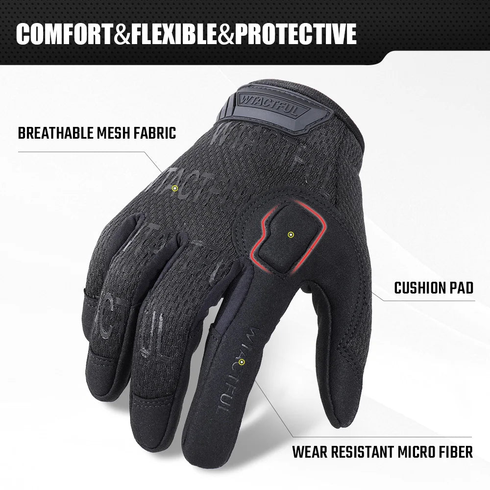 Lightweight Tactical Gloves Touch Screen Full Finger - Smarsty