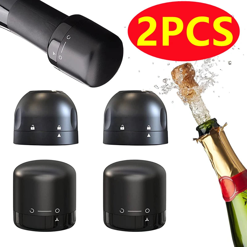 Silicone Wine Bottle Stopper Set for Freshness - Smarsty