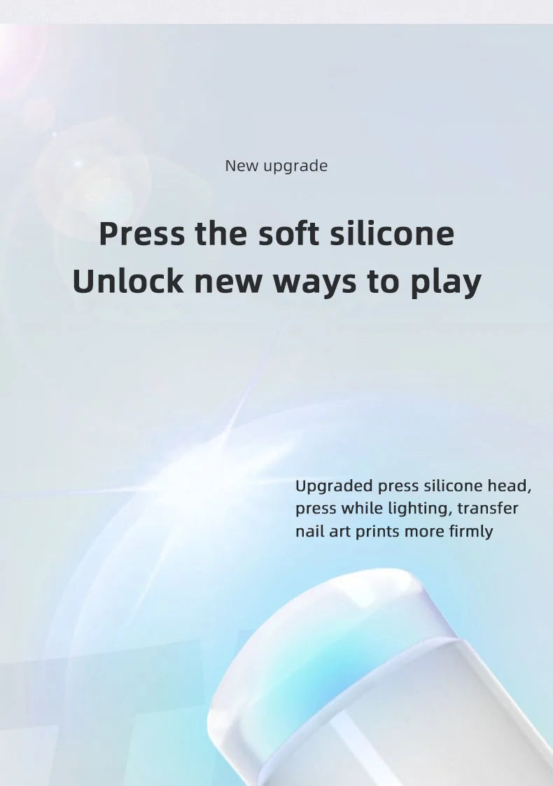 Portable UV LED Nail Dryer with Rechargeable Battery - Smarsty