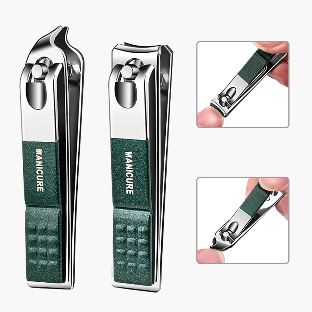 Portable Manicure Set with Sharp Stainless Steel Tools - Smarsty