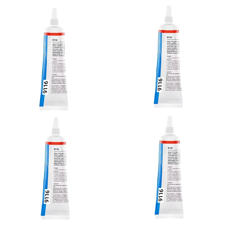 Liquid Waterproof Electrical Tape Epoxy Resin Black Glue Quick Drying Sealant For Wires And Cables Home Use Fix Line Glue - Smarsty