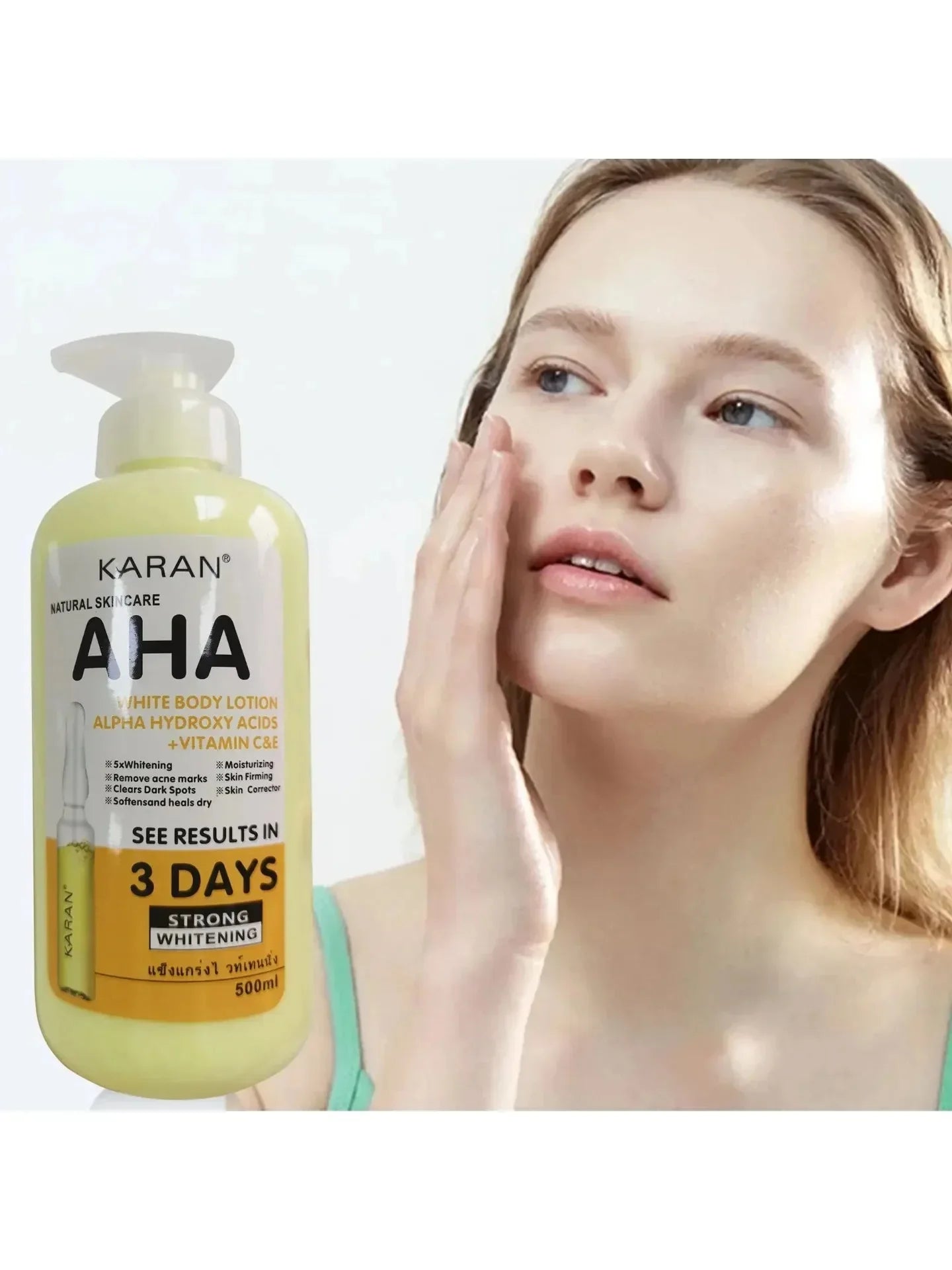 Whitening Body Cream with Hydroxy Acids and Vitamin C - Smarsty