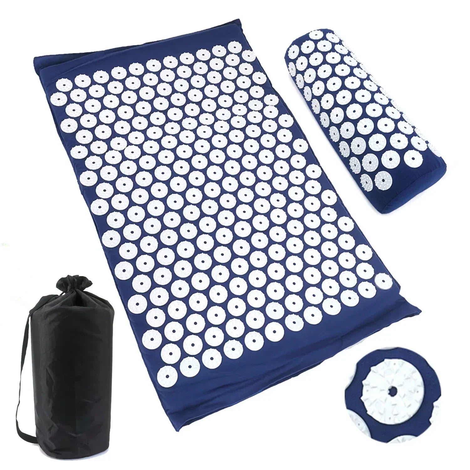 Acupressure Mat and Pillow Set for Pain Relief - Smarsty