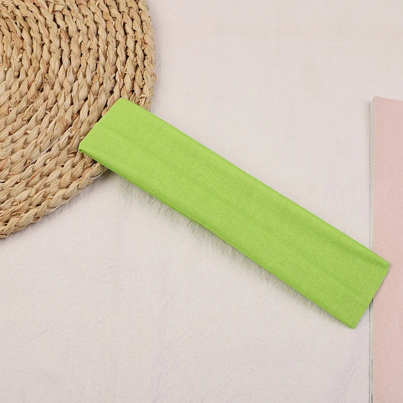 Stretchy Sports Yoga Headband Comfortable Breathable Cotton - Smarsty