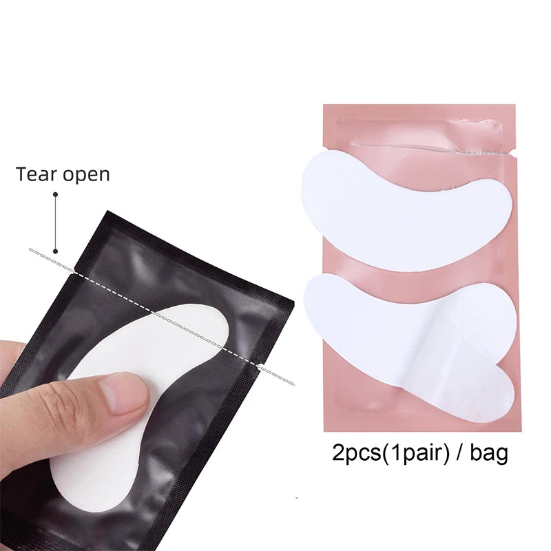 Hydrogel Eye Patches for Eyelash Extensions 50 Pairs - Smarsty