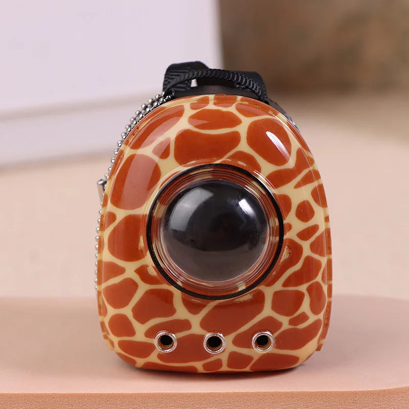 Labubu Doll Canvas Backpack Simulation Pet Bag for 15/17cm Dolls Cute Doll Accessories by Smarsty