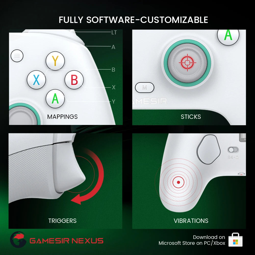 GameSir G7 SE Wired Xbox Gaming Controller with Hall Effect Joystick - Smarsty