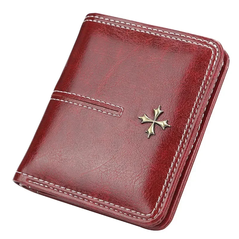 2023 New Mini Women Wallets Free Name Engraving Fashion Small Wallets Zipper PU Leather Quality Female Purse Card Holder Wallet