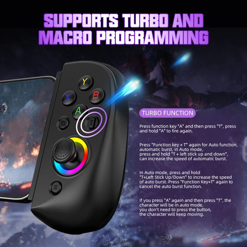 VILCORN D8 RGB Gamepad Controller for PC and Console - Smarsty