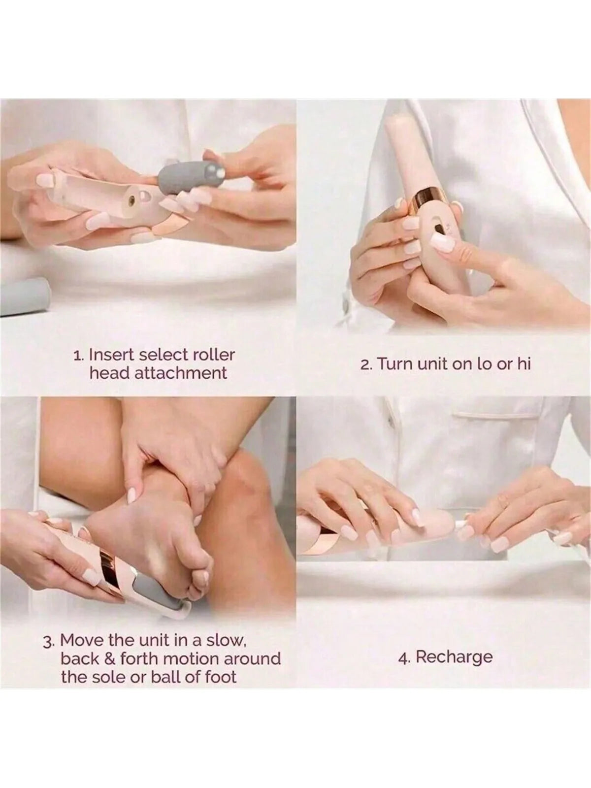 Rechargeable Electric Callus Remover for Smooth Feet - Smarsty
