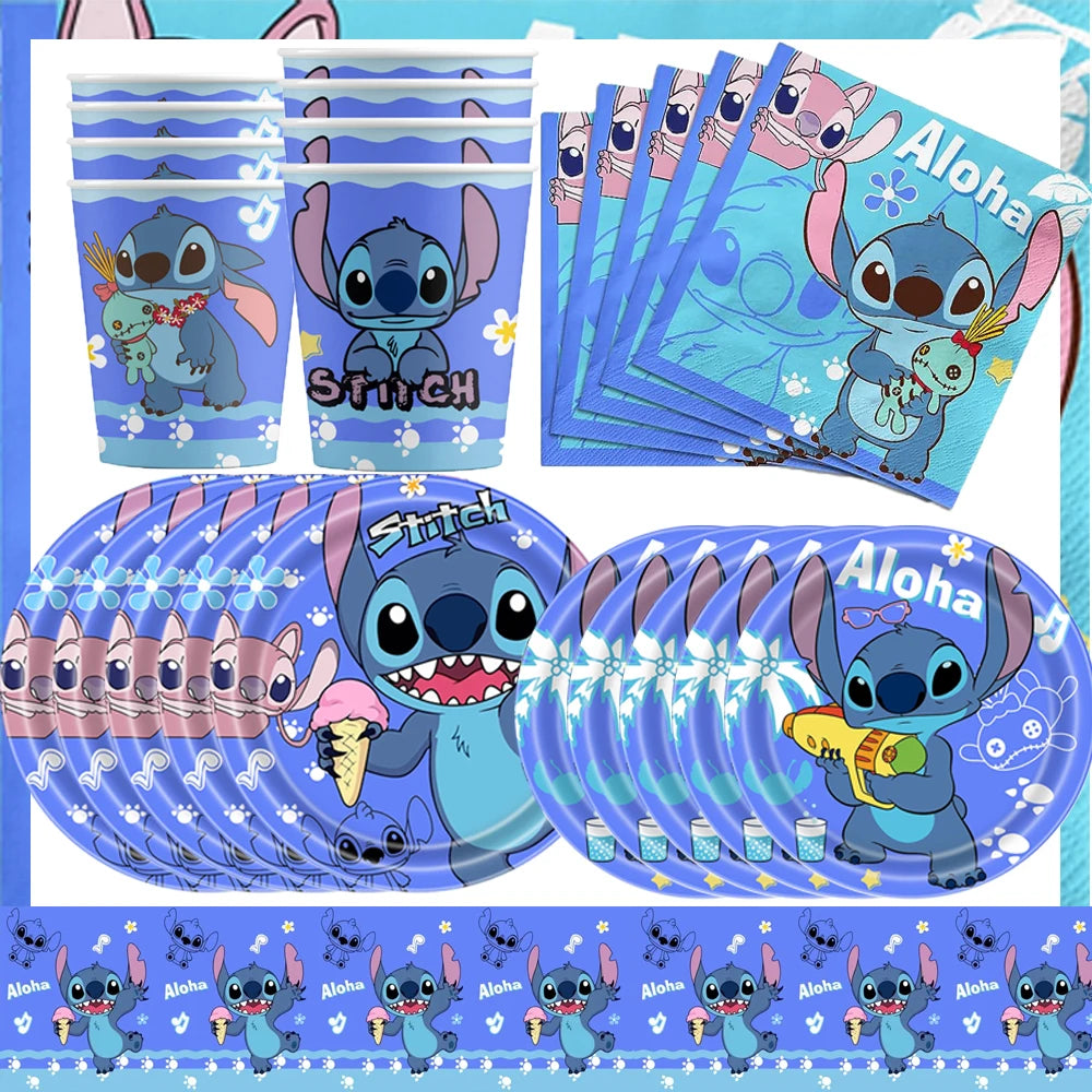 Disney Lilo and Stitch Birthday Party Supplies Set - Smarsty