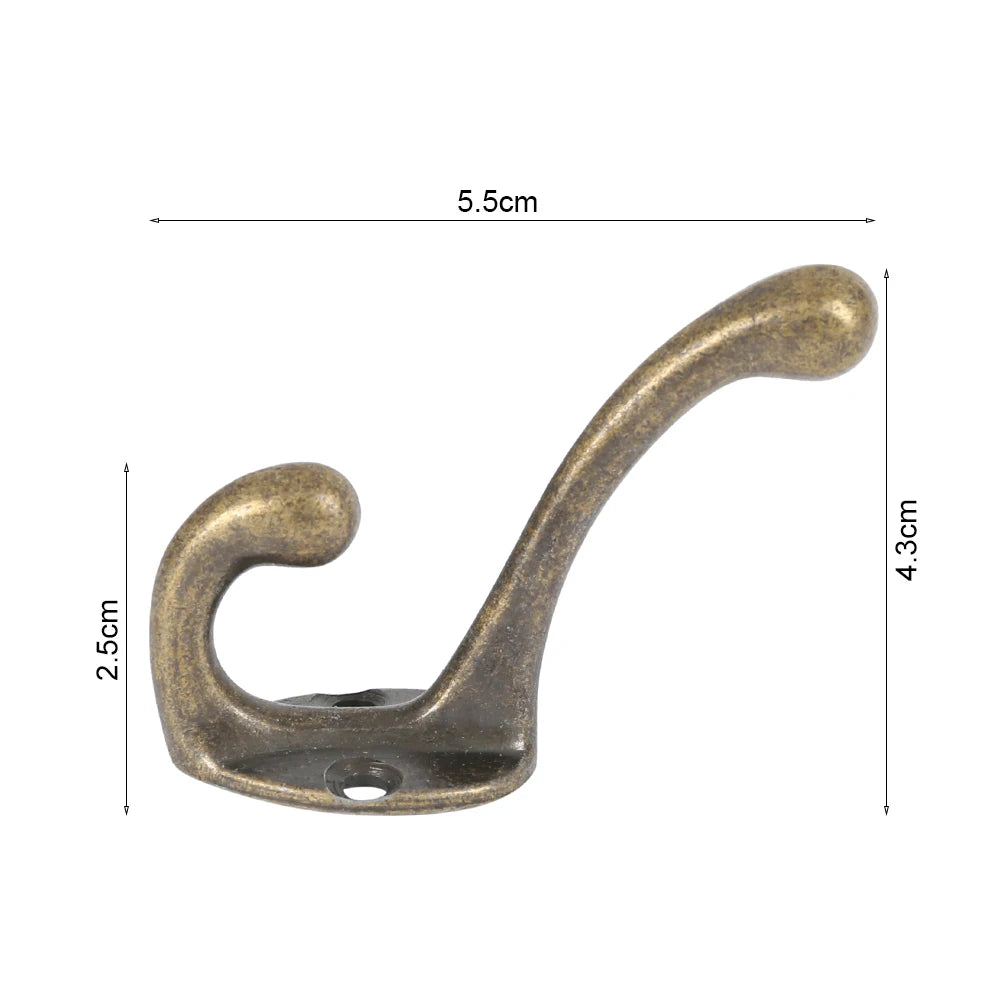 Heavy Duty Vintage Coat Hooks Wall Mounted Set - Smarsty