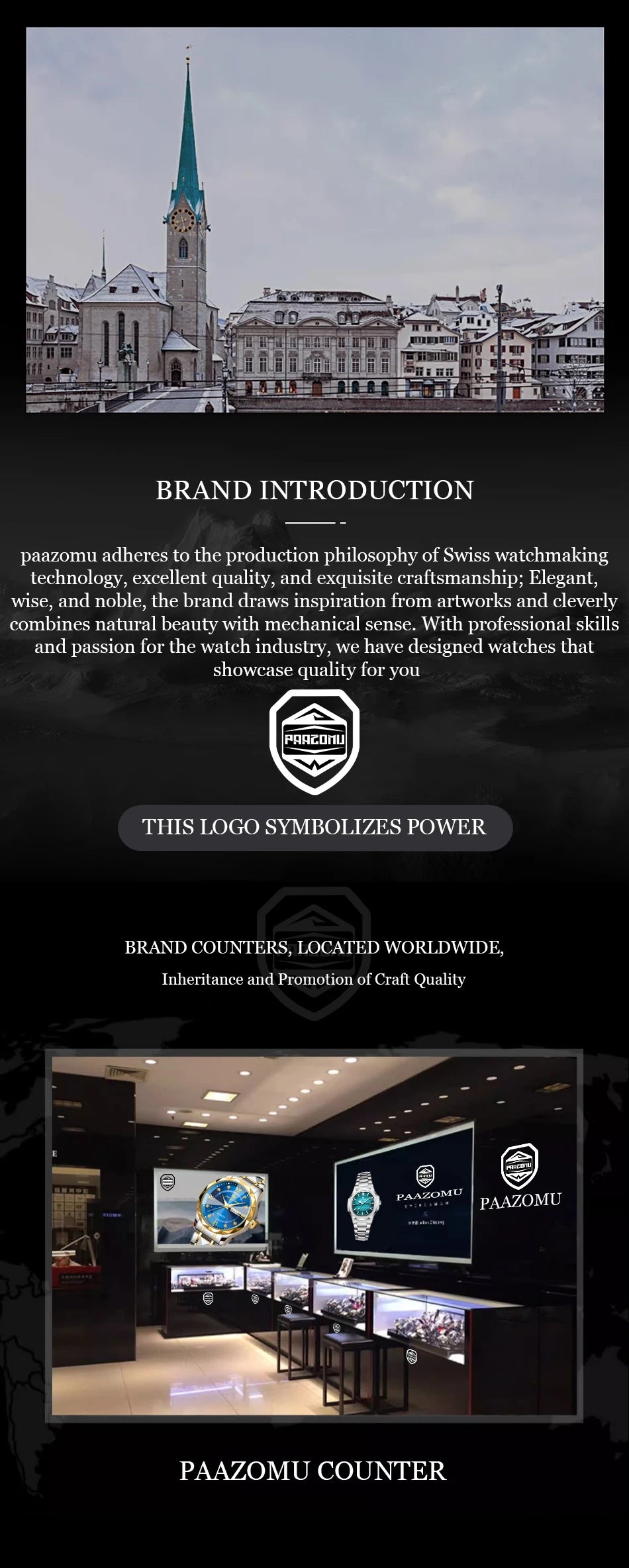 Luxury Waterproof Diver Watch for Men 30ATM - Smarsty