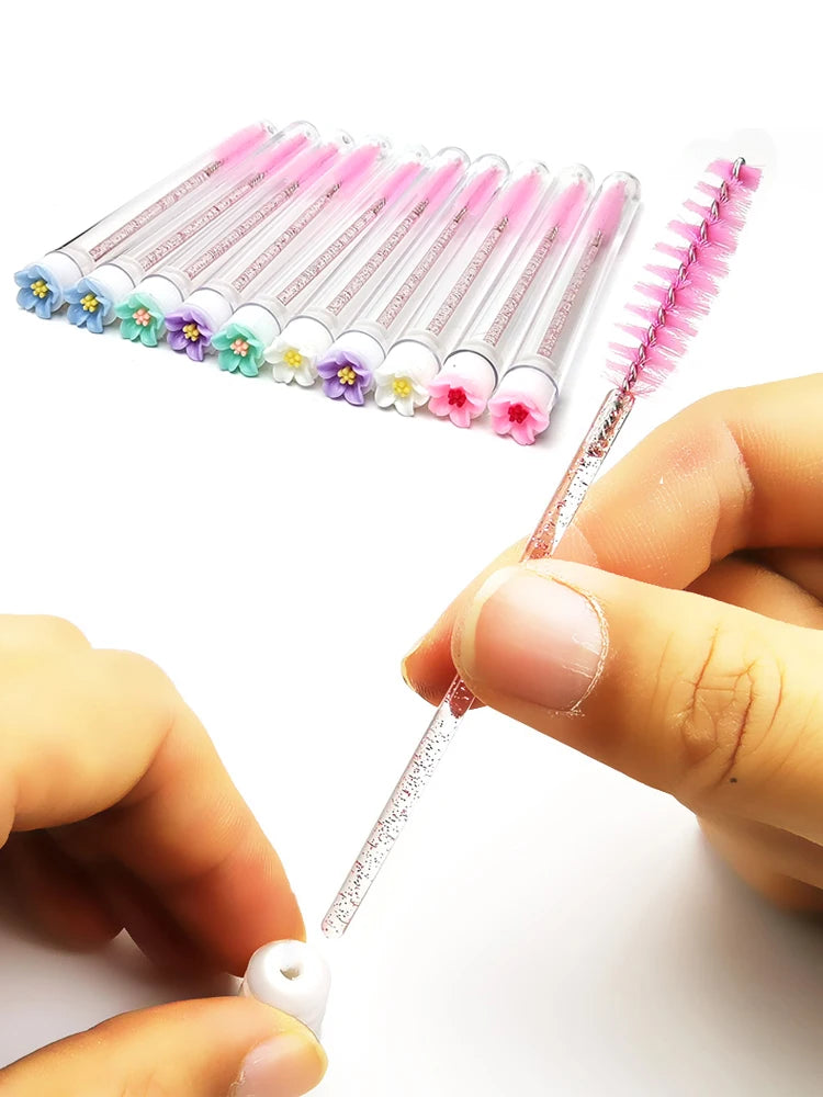 Reusable Eyelash Brush Tubes for Easy Makeup Application - Smarsty