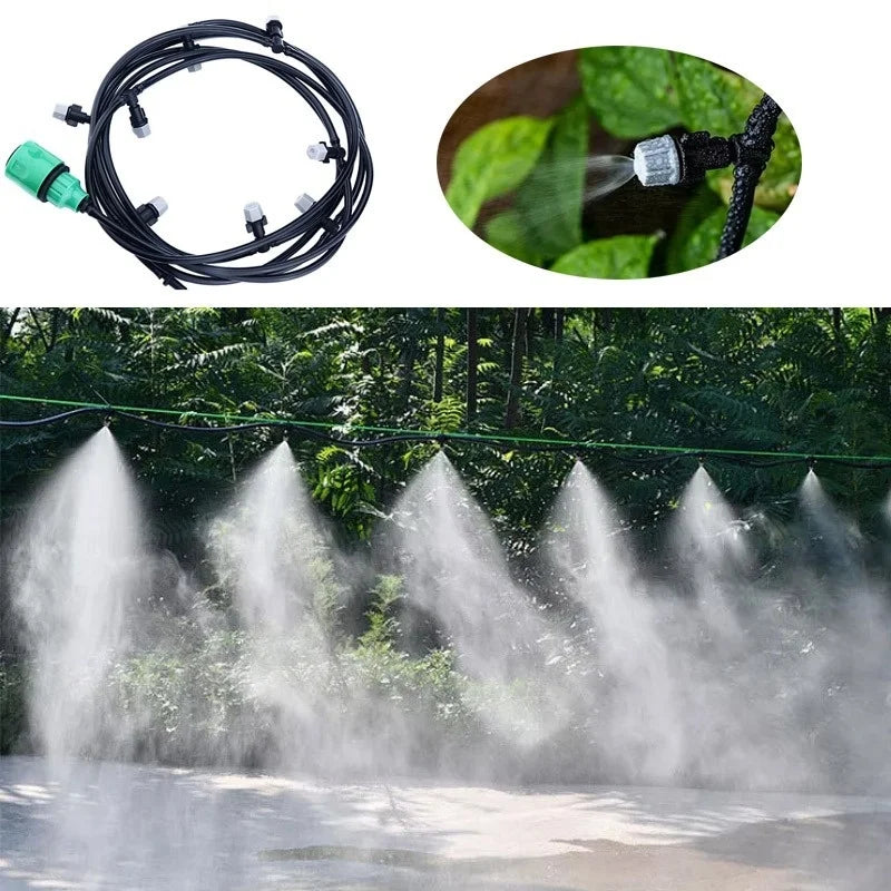 DIY Irrigation Sprayer System with 10 Misting Nozzles - Smarsty