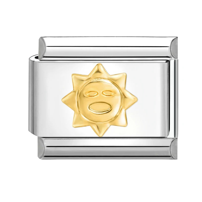 Italian Stainless Steel Charm Links For 9mm Bracelets - Smarsty