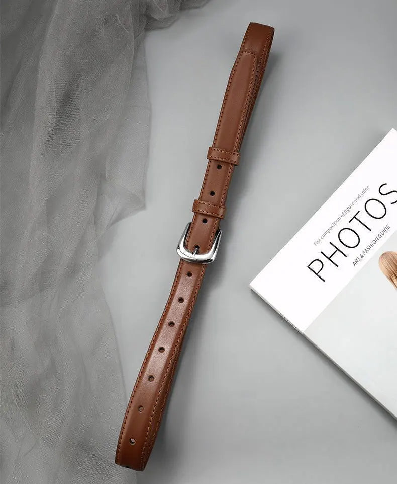 Women's Retro PU Leather Waist Belt for Jeans - Smarsty