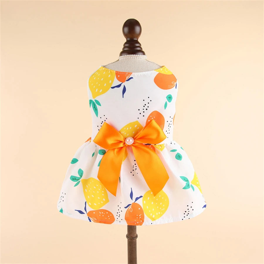 Cute Princess Dog Dresses for Small Breeds Stylish and Breathable - Smarsty