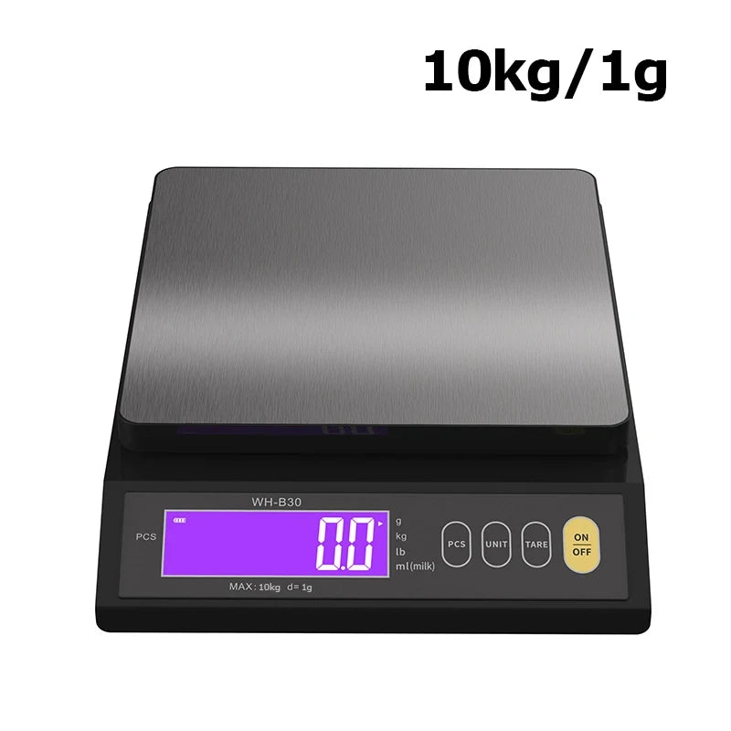 Digital Kitchen Scale with Waterproof Design and LCD Display - Smarsty