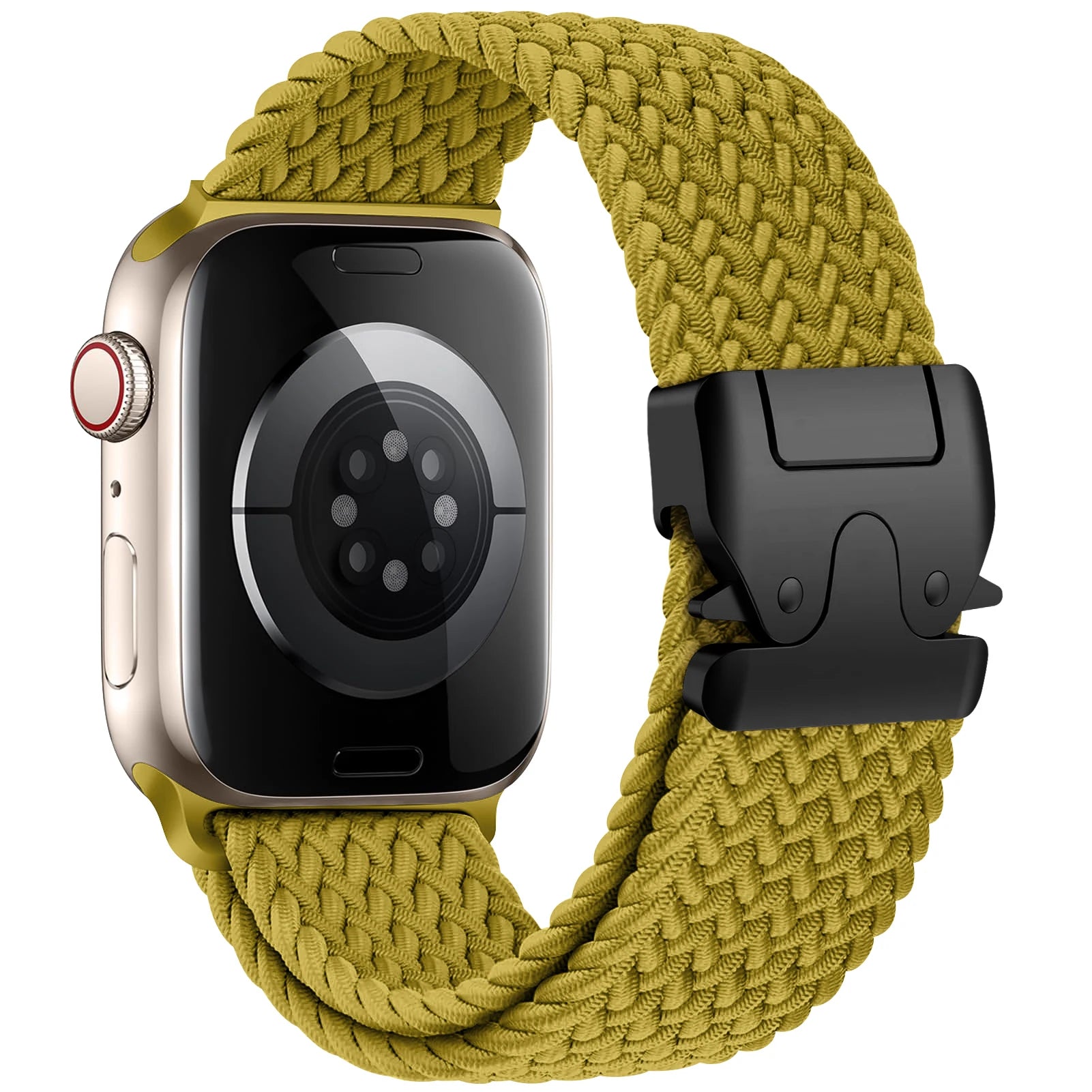 Parachute Straps for Apple watch 10 Band 46mm 42mm 45mm Ultra 49mm 44mm 41mm Braided bracelet correa iWatch Series 9 8 SE 5 6 7 - Smarsty