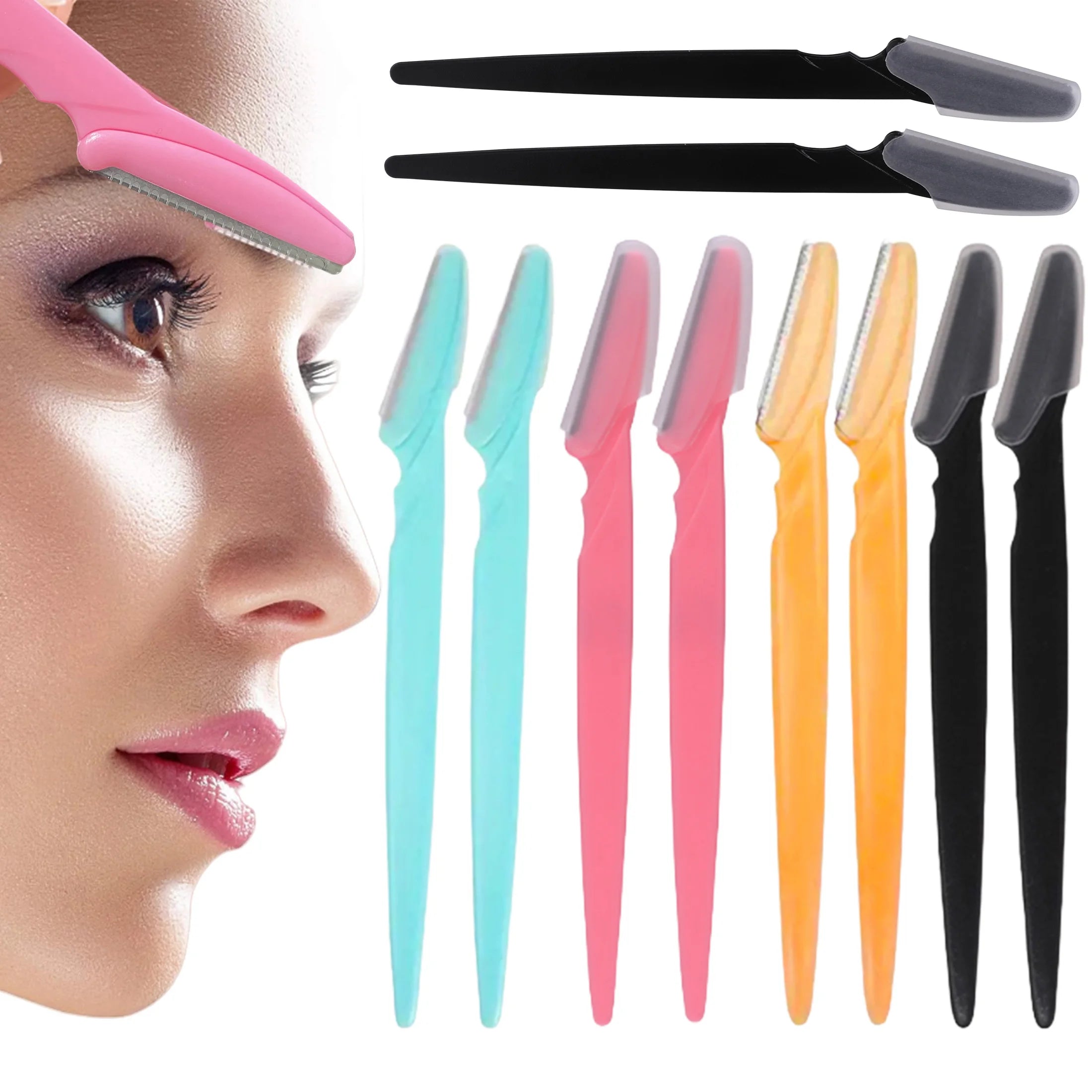 Portable Eyebrow Trimmer Set for Safe Hair Removal - Smarsty