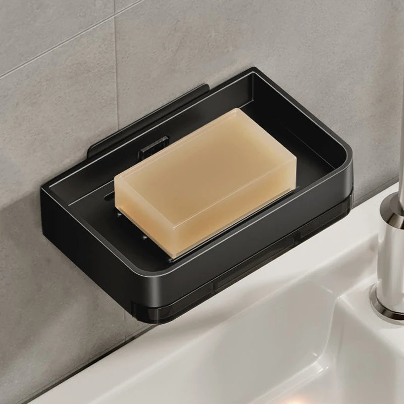 Metal Wall Mounted Soap Dish With Drainage Feature - Smarsty